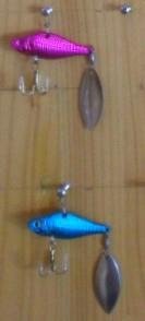 LEAD FISH WITH SPINNER 3