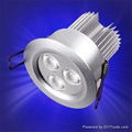 3x3W Cree LED Downlight(Cool White) 1