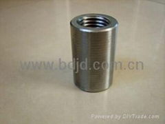 threaded rebar coupler