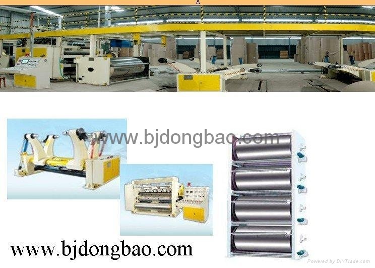 Corrugated cardboard Production Line 3