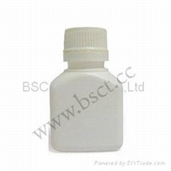 50ml HDPE pharmaceutical bottle with tear off cap 