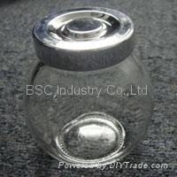 Glass food storage jar 200ml  2