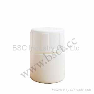 50ml HDPE pharmaceutical bottle with tear off cap  2