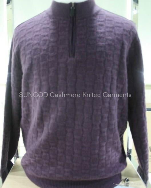 Man's cashmere pullover