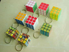 Magical cube keychin