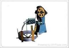 Razor barbed wire mesh machine