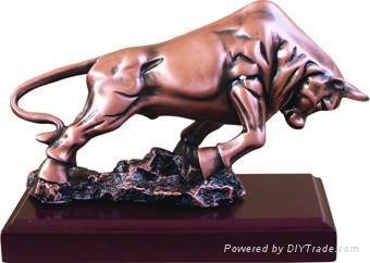 铜牛雕塑 3