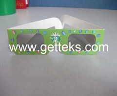 Linear Polarized plastic 3D glasses 