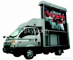 mobile outdoor full color LED display