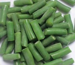 Frozen cut green bean