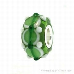 pandora style glass bead 3
