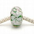 pandora style glass bead 3 2