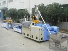 PE/PP/PVC Single Wall Corrugated Pipe Extrusion line   