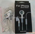 earphone for ipod & iphone 1