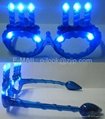 Brithday sunglasses/party sunglasses/led flash light sunglasses 4