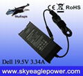 Dell 19.5v 3.34a 65w 7.4*5.0mm laptop ac