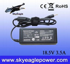 HP 65w 18.5v 3.5a 7.4*5.0mm laptop ac adapter 