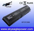 replacement laptop battery for HP DV2000 1