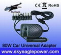 80w universal notebook car charger