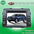 Central multimedia for Kia Cerato 2010 1