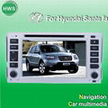 Central multimedia for Hyundai Santa fe 1