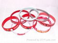 Hot selling silicone wristband 1