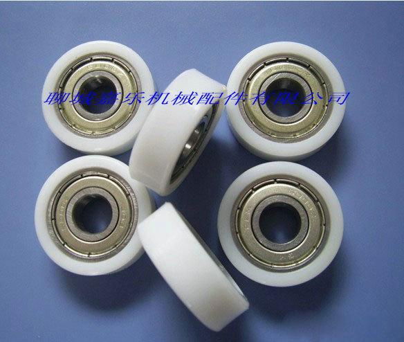 coated with nylon bearing