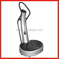 Fitness training power plate with double