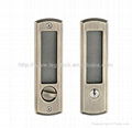 zinc alloy Sliding door-lock 2