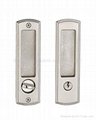 zinc alloy Sliding door-lock 3