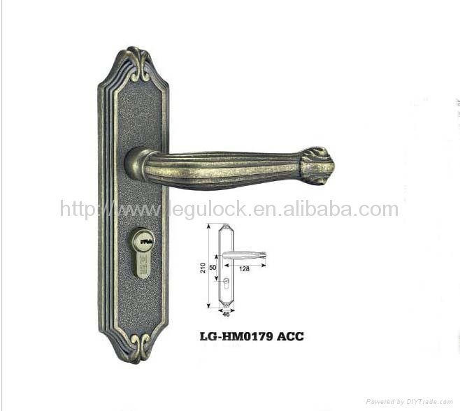 zinc alloy handle lock 2
