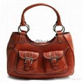 leather handbag