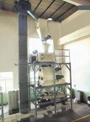 Dry roller pressing granulator