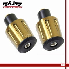 2x 7/8 BRONZE 22mm Motorbike handle bar end For Honda Yamaha Suzuki DIRT ATV