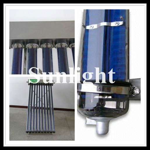 metal glass heat pipe MGV solar collector 5