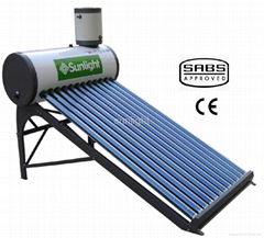 SABS Approved Low Pressure Solar gesyer