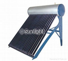 compact pressurized solar water heater