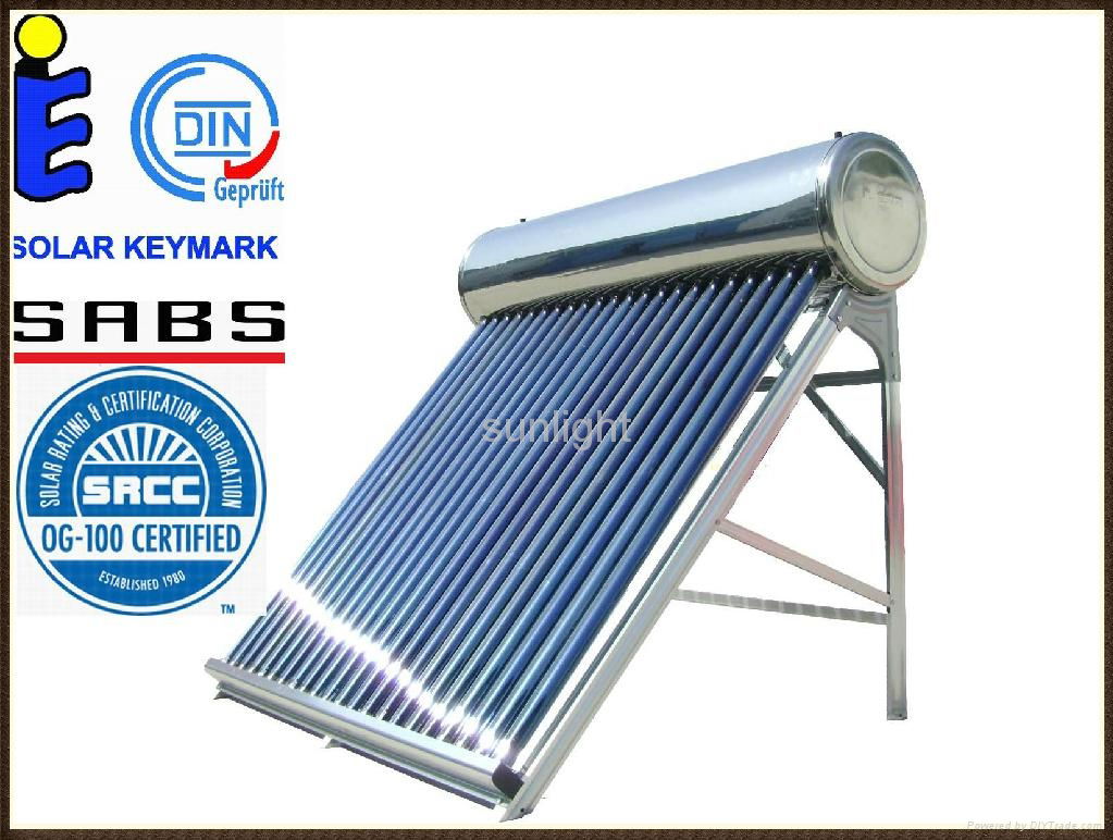 Stainless Steel Solar Water Heater 