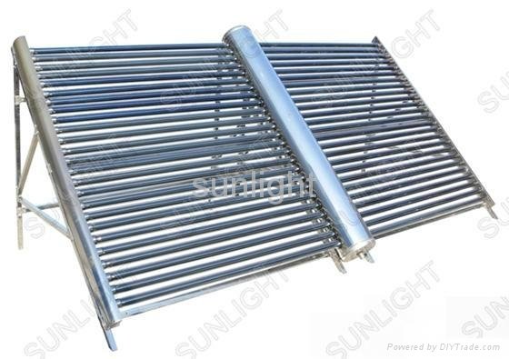 50 tubes non pressure solar collector SRCC approved for large project 4