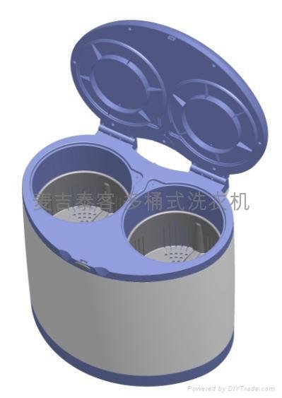 Mini multi-barrel washer 5