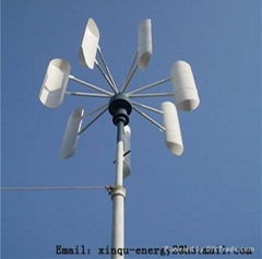 vertical axis wind power generator 500W