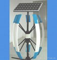 hybrid solar and wind power generator