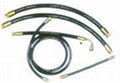 High pressure steel wire braided rubber hose 2