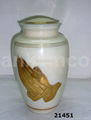 Praying Hand Brass Cremation Urn