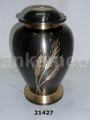 Avondale Slate Brass Cremation Urn