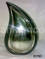 Two Tone Brass Teardrop Urn 1