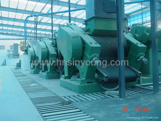 Creper  Natural Raw rubber primary processing machine 4