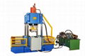 Hydraulic baling press