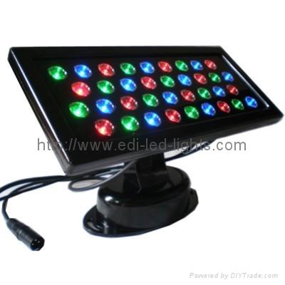 LED Wall Washer 36W RGB DMX Square