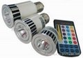 RGB remote 5W MR16 LED Spot Lamp